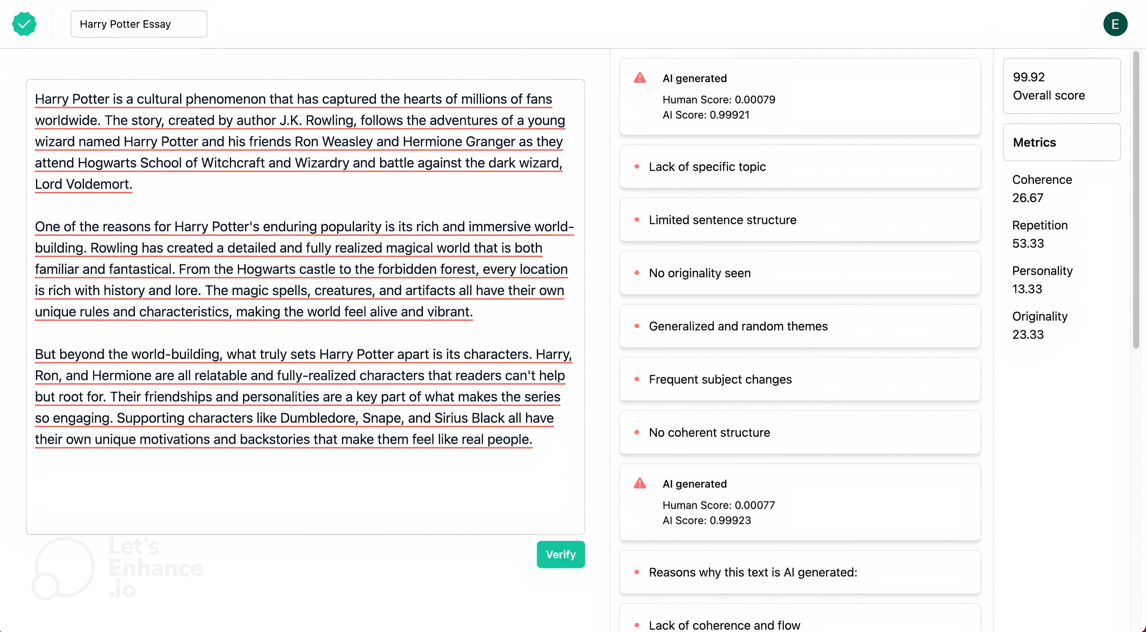 Document example